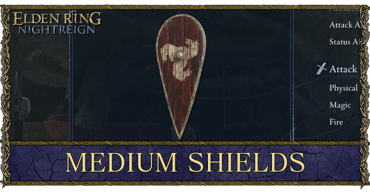 List of All Medium Shields