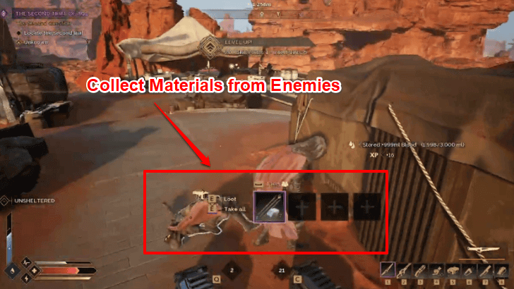 Dune Awakening - Defeat Enemies for Materials