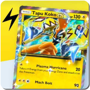 Tapu Koko ex and Pikachu ex Deck Icon