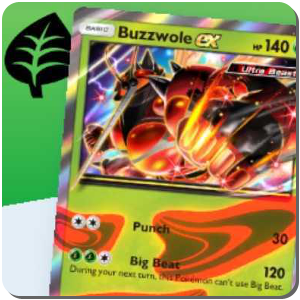 Buzzwole ex and Decidueye ex Deck Icon