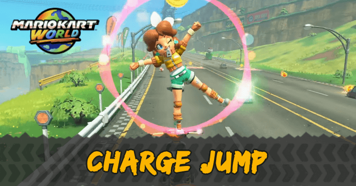 Mario Kart World - How to Charge Jump