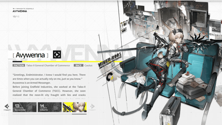 Avywenna Profile in Official Site