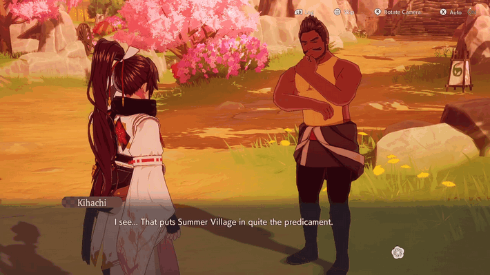 Rune Factory: Guardians of Azuma - Talk to Kihachi