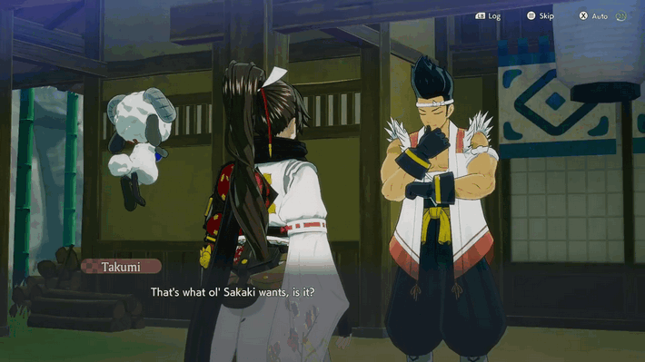 Rune Factory: Guardians of Azuma - Talk to Takumi