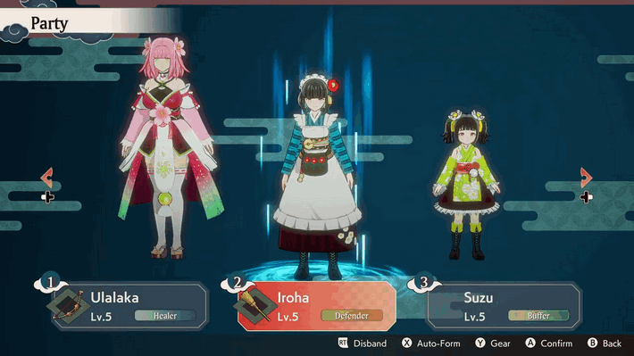 Rune Factory: Guardians of Azuma - Form a party