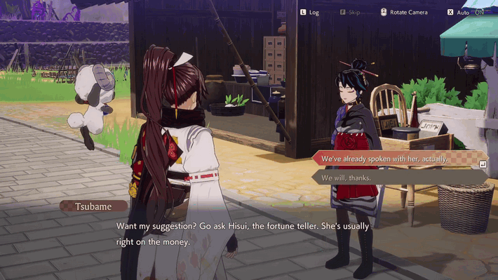 Rune Factory: Guardians of Azuma - Talk to Residents