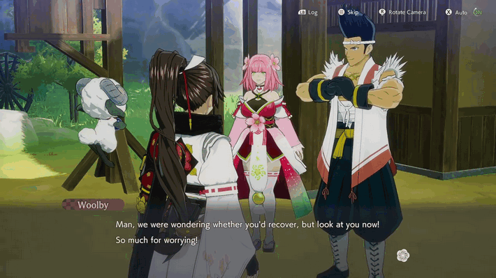 Rune Factory: Guardians of Azuma - Talk to Takumi