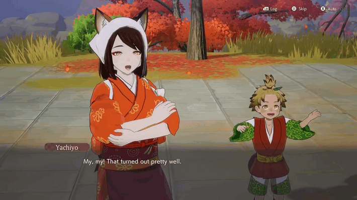 Rune Factory: Guardians of Azuma - Talk to Yachiyo