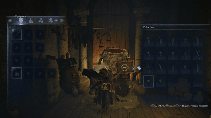 Emote From Inventory