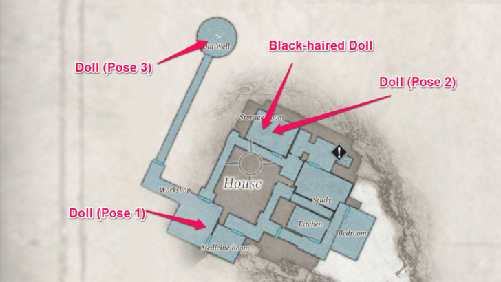 Doll Location Map