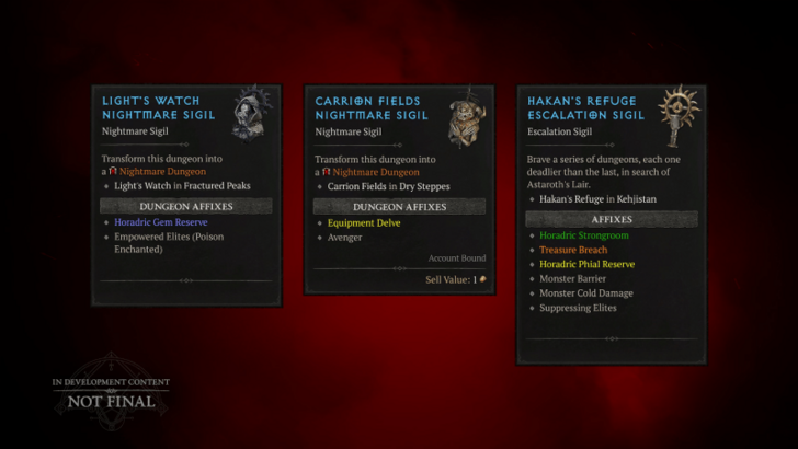 Season 9 - New Dungeon Affixes