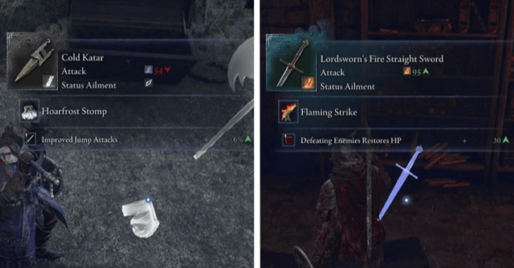 Elden Ring Nightreign Cold Katar and Lordsworn