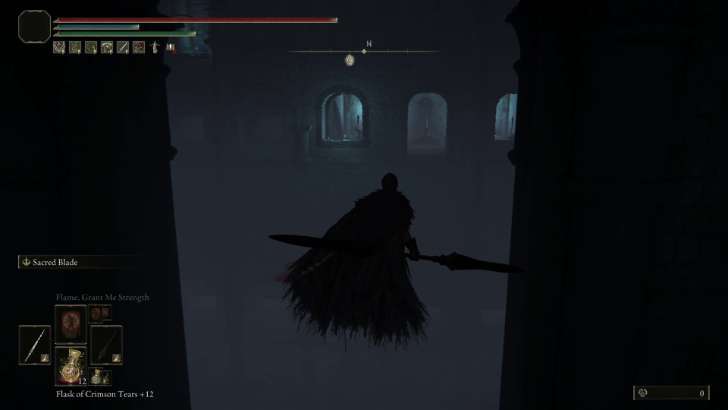 Look North and enter the room with the Sacramental Bud