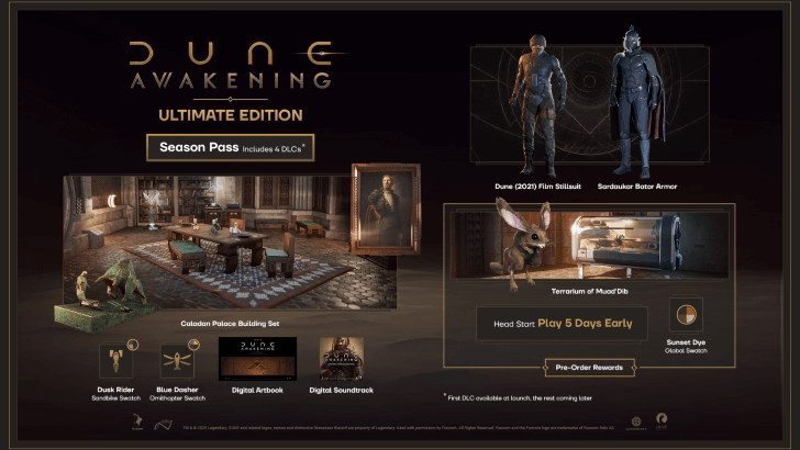 Dune Ultimate Edition Cosmetics