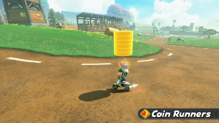 Mario Kart World - Coin Runners Coin Lead