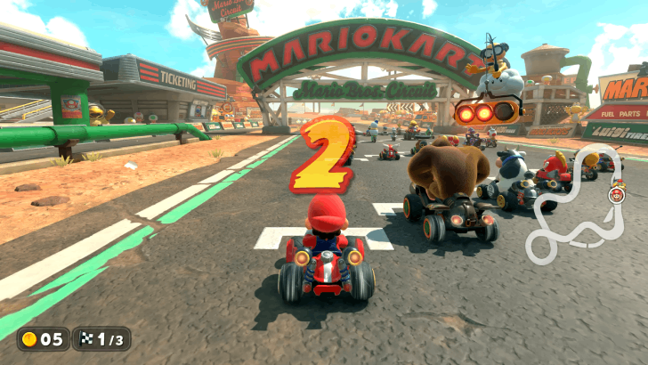 Mario Kart World - Rocket Start 2 Count