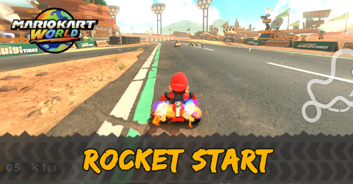 Mario Kart World - How to Get a Rocket Start