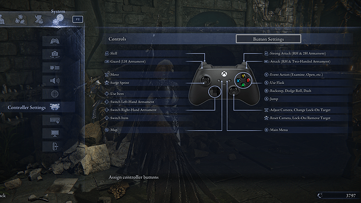 Controller Settings