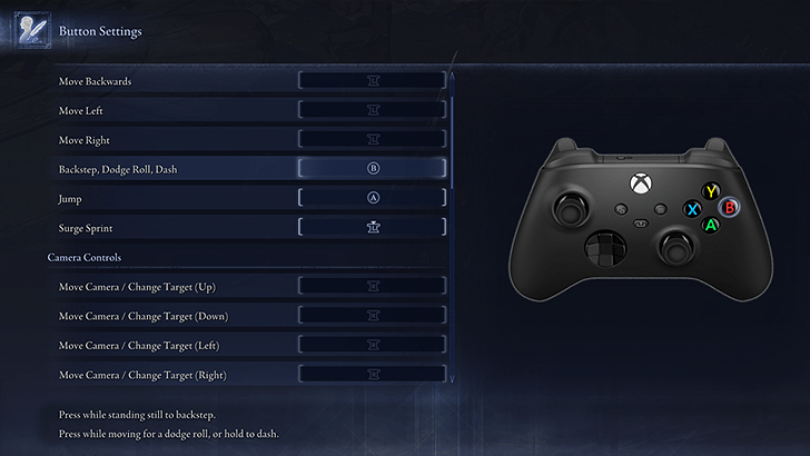 Button Settings
