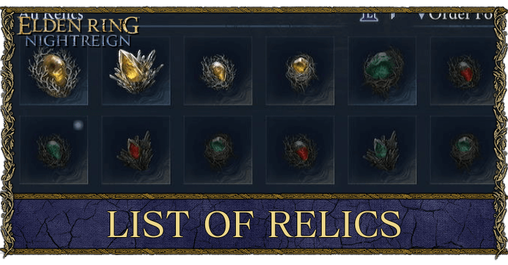 List of Relics