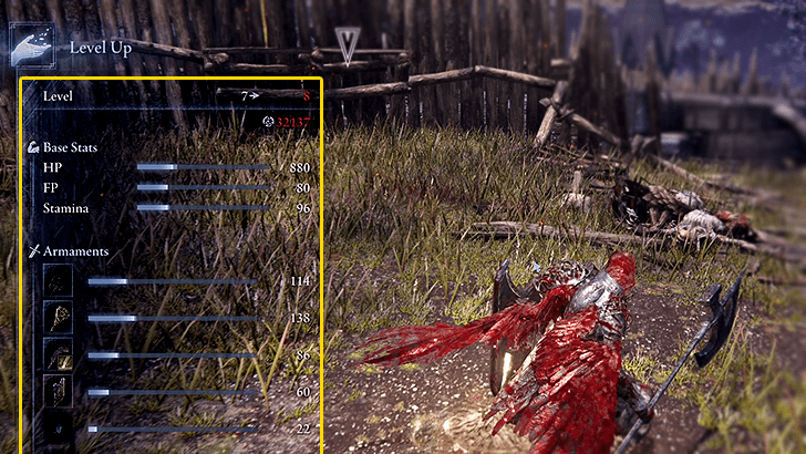 Elden Ring Nightregin - Level Up Stat