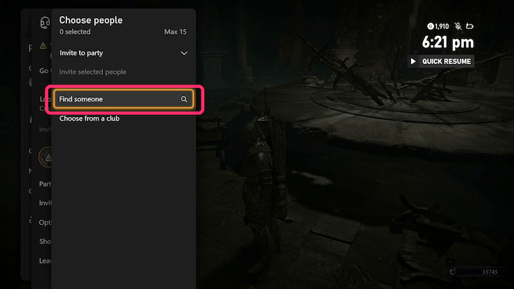 Elden Ring Nightreign Xbox Voice Call Step 3:mode:scale