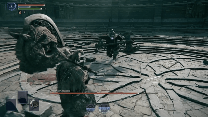 Onestrike Gladiator Boss Fight