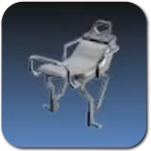 Sandbike Backseat Mk1