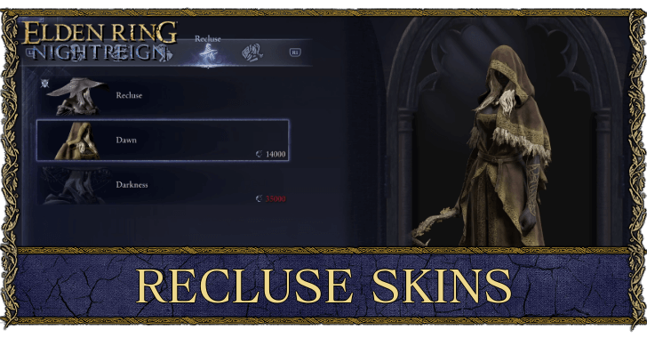 List of Recluse Skins