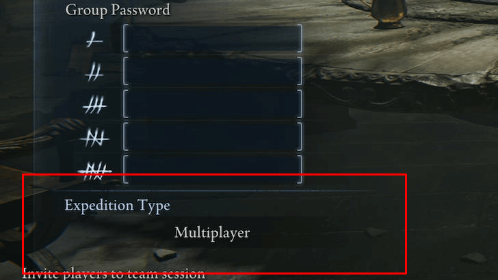 Change Expedition Type to Single Player