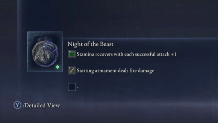 Elden Ring Nightreign Night of the Beast Relic