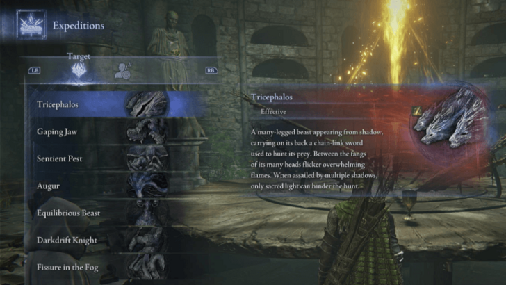 Elden Ring Nightreign Expedition List