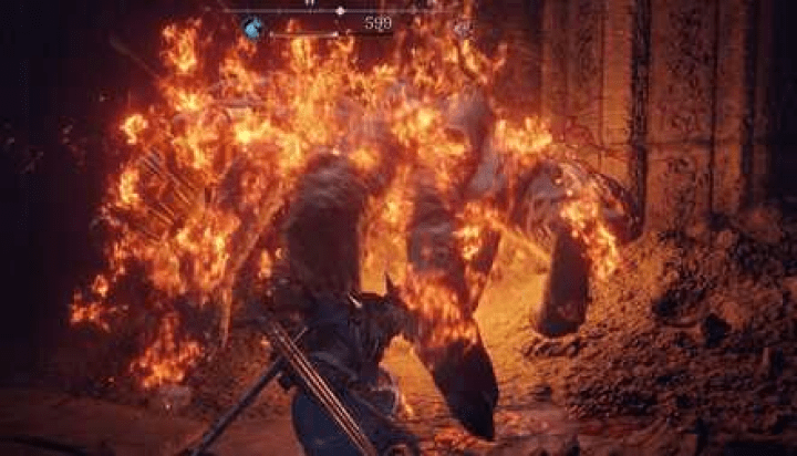 Flaming Hand Enemies