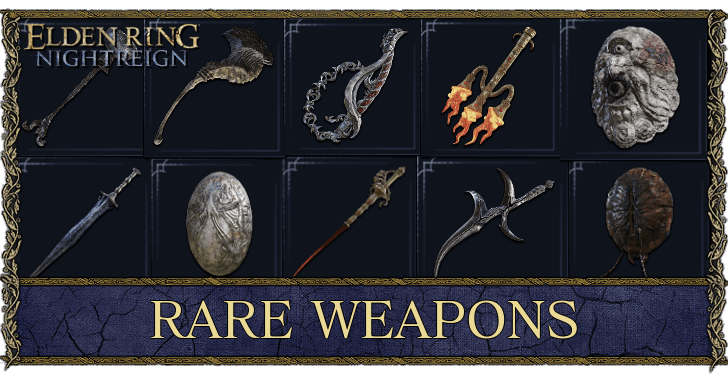 Elden Ring Nightrein - Rare Weapons
