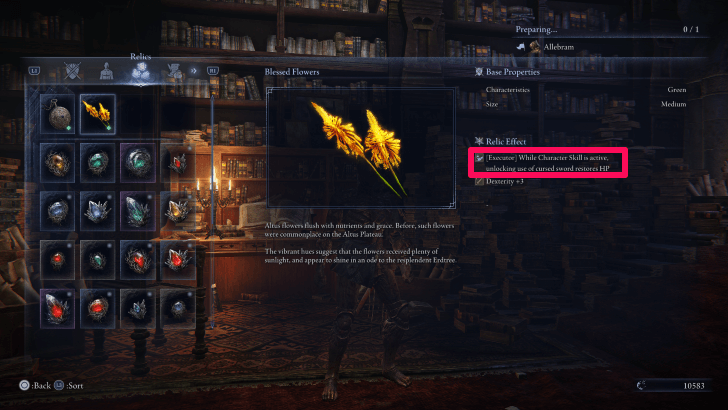 Class Specific Relics