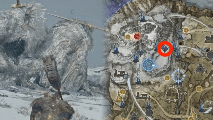 Snowfield Trolls Overworld and Map