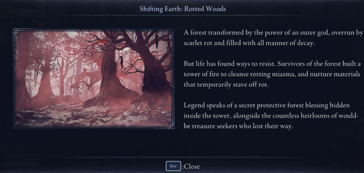 Rotted Woods Unlock