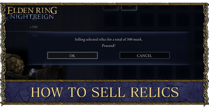 Elden Ring Nightreign - How to Sell Relics