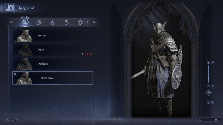 Wylder Remembrance Skin