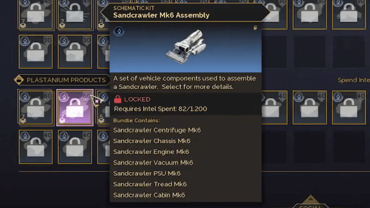 Sandcrawler Mk6 Assembly Kit Tooltip