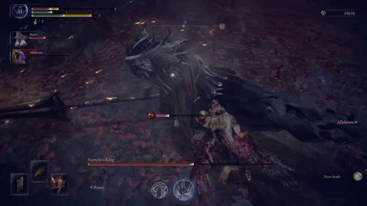 Elden Ring Nightreign Nameless King Dodge