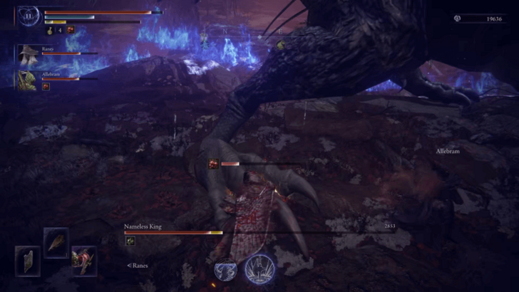 Elden Ring Nightreign Nameless King Dragon Legs