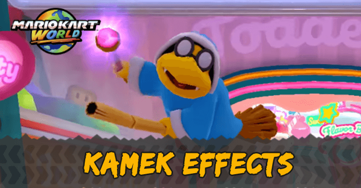 Mario Kart World Kamek Effects
