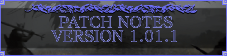Patch Version 1.01.1