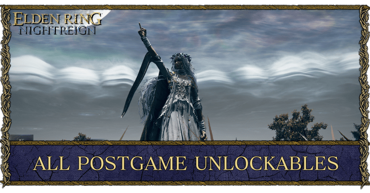 All Postgame Unlockables Top Banner