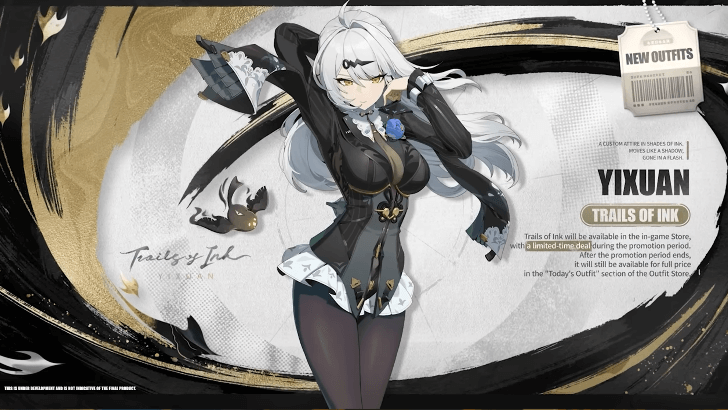 Outfits - Yixuan Trails of Ink