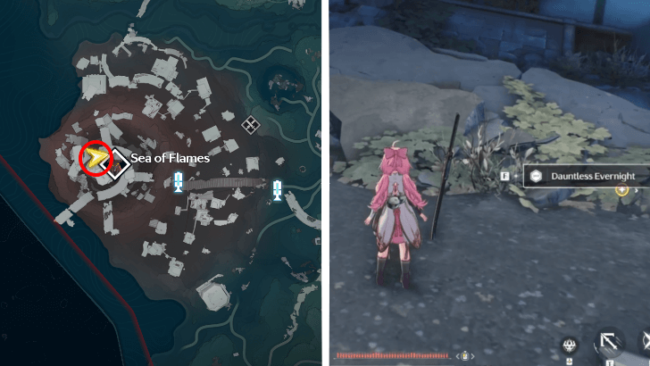 Wuthering Waves Free Dauntless Evernight Location