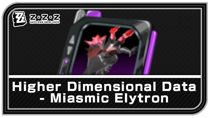 How to Get Higher Dimensional Data - Miasmic Elytron
