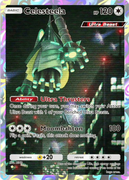 Pokemon TCG Pocket - A3a 075 Celesteela