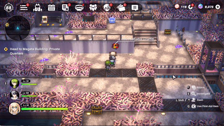 Massive Greenhouse Graffiti Right of Southwest Entrance to Greenhouse Plaza